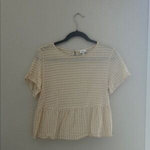 Madison & Berkeley Striped Blouse